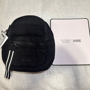Victoria's Secret PINK Black Mini Backpack